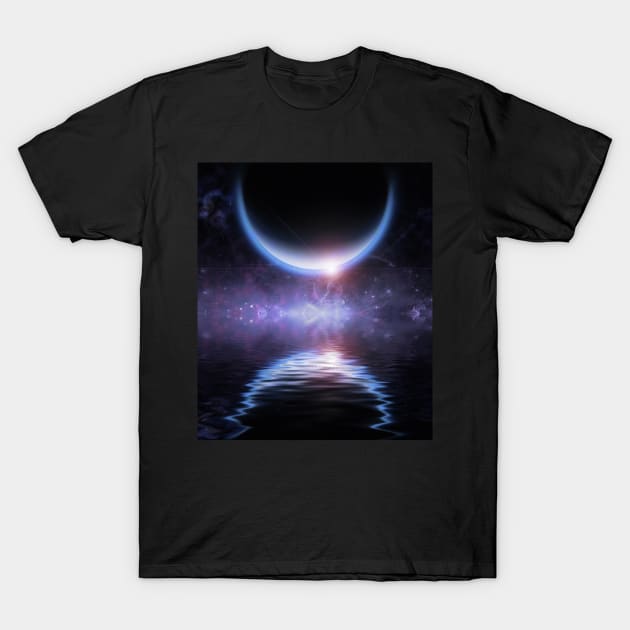 Dark Planet T-Shirt by rolffimages